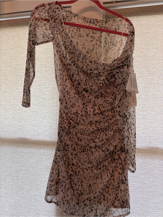 Abercrombie & Fitch Dresses & Skirts - Abercrombie Sheer Off-Shoulder Dress